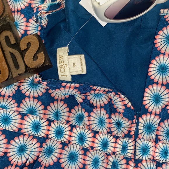 🆕J. CREW Spaghetti Strap/Sweetheart Neck Floral Print Sundress - Picture 8 of 12